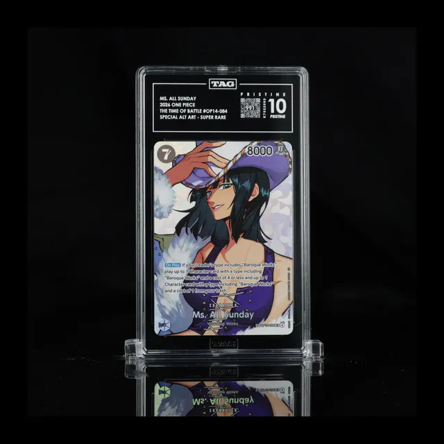Ms. All Sunday OP14-084 (SP) · The Time of Battle · TAG 10 Pristine 991