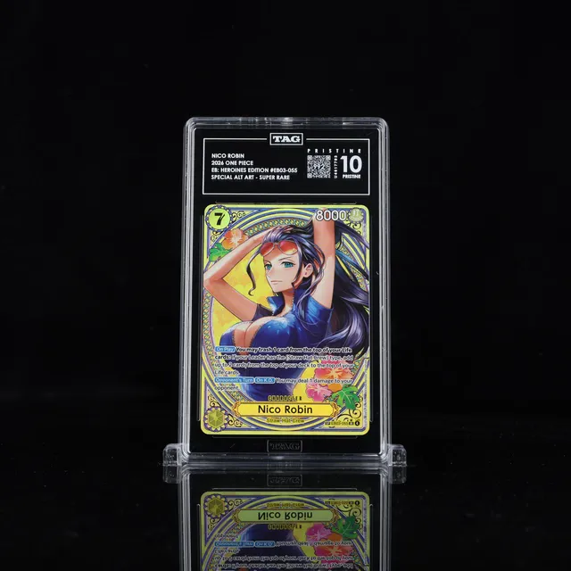 No. 1 TAG 10 Pristine Nico Robin (055) (SP) - Extra Booster: One Piece Heroines Edition (EB-03)